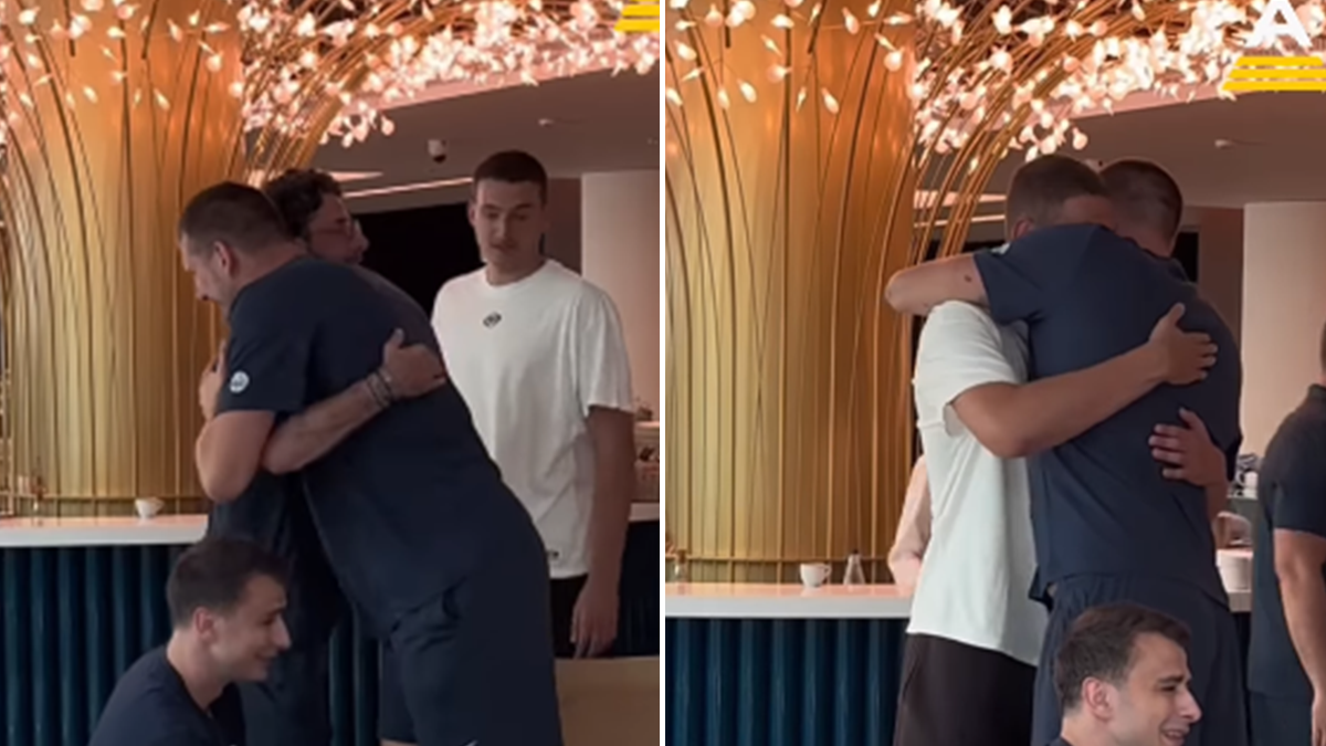  Nikola Jokić stigao da igra za reprezentaciju: Ne skida osmijeh sa lica zbog saigrača 