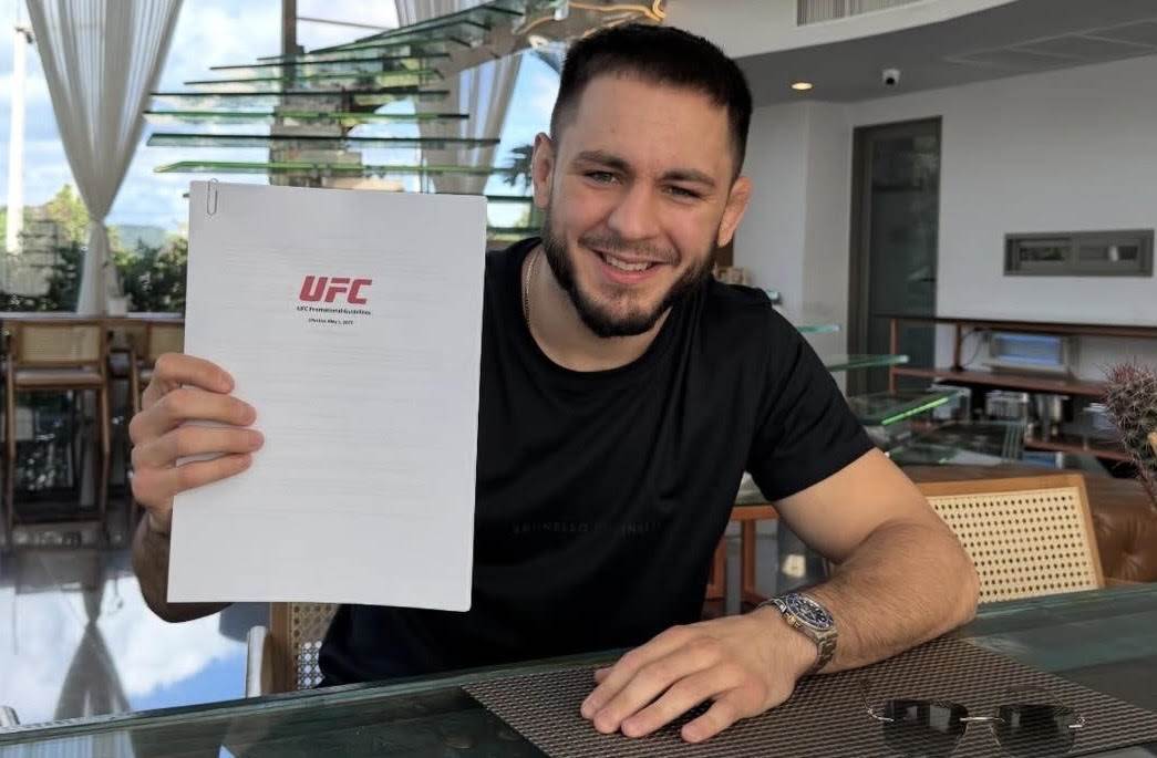  Istorijski trenutak za crnogorski MMA: Miloš Janičić potpisao za UFC 