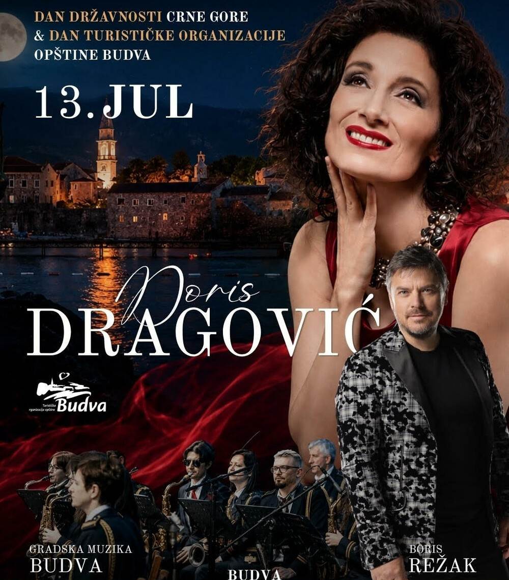  Budva slavi Dan državnosti uz Doris Dragović i Borisa Režaka 