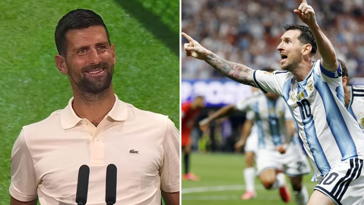  Novak Đoković nasmijao sve komentarom o fudbalskom GOAT-u 