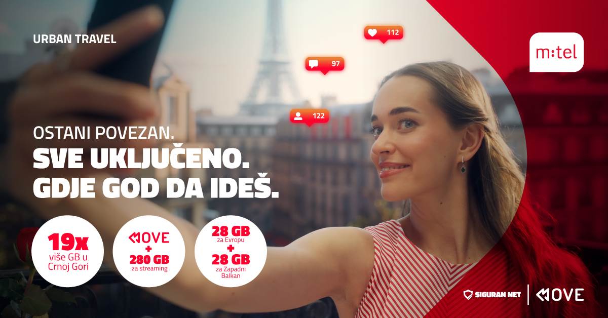  Novi postpaid paket u ponudi MTEL-a 