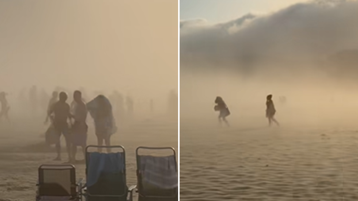  Panika na evropskoj plaži: Enbata napravila haos, zabilježeni dramatični snimci 