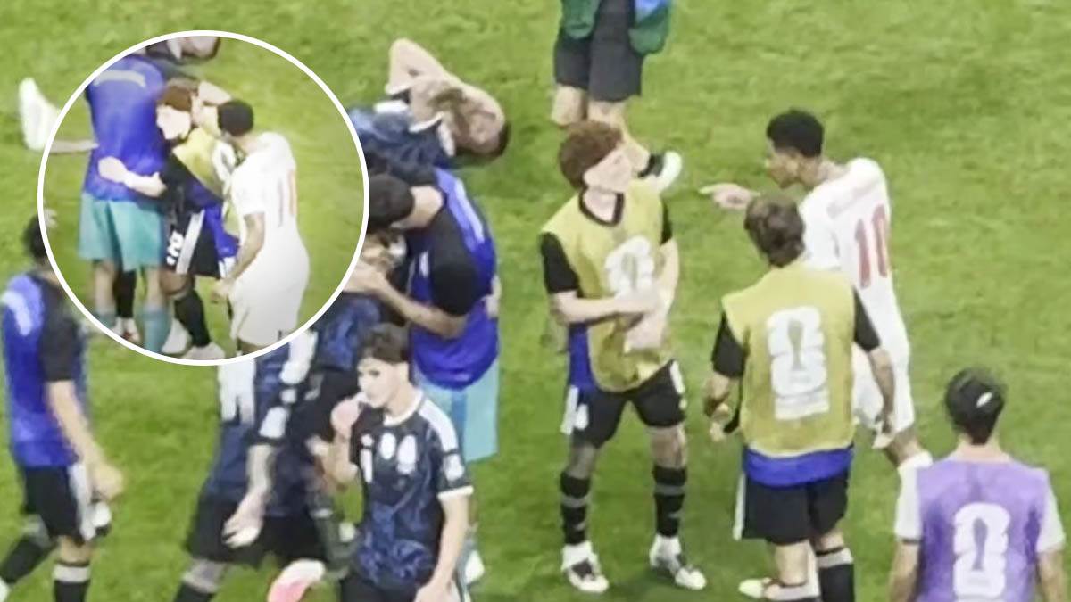  Zašto je Belingem udario igrača Argentine? Isplivao snimak koji objašnjava haos posle meča 
