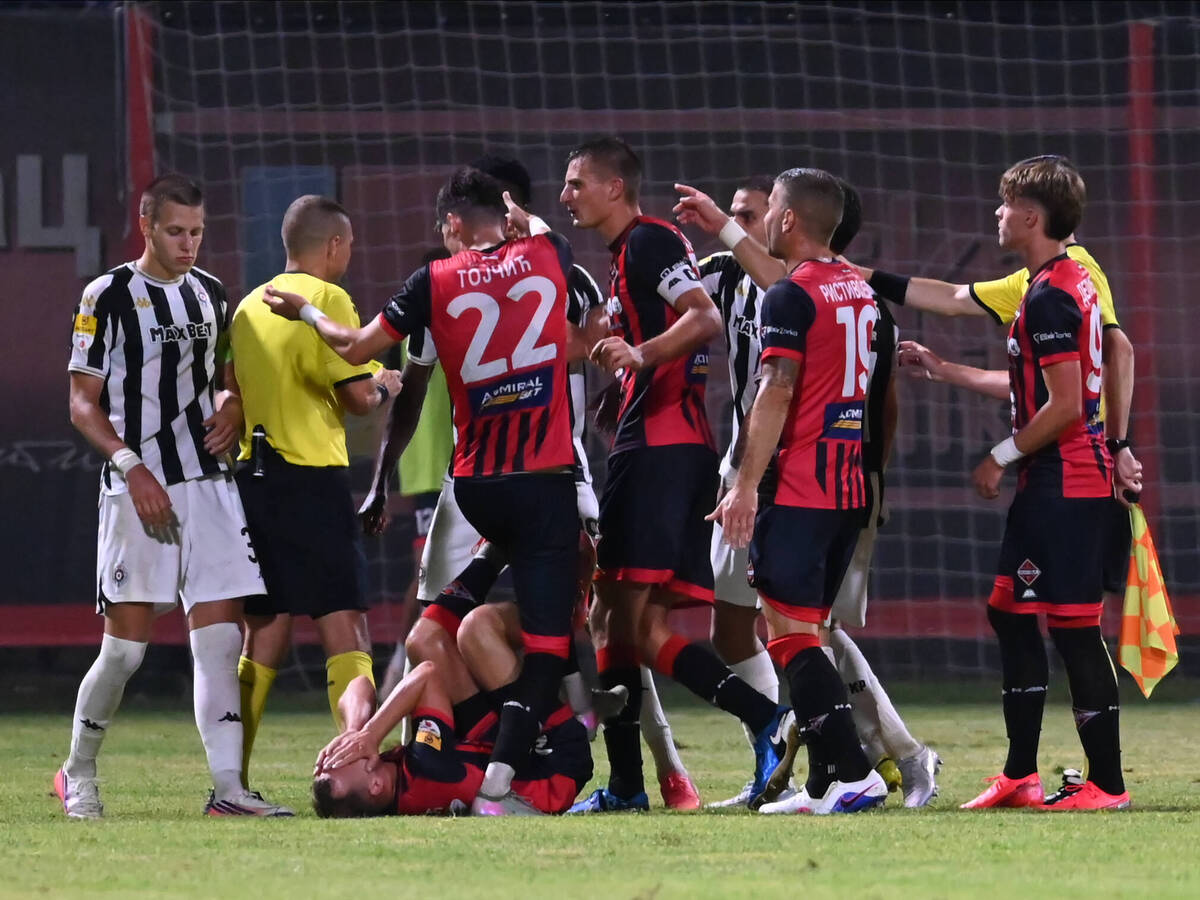  Partizan traži da se poništi crveni karton koji je Demba Sek dobio protiv Mačve u Šapcu 