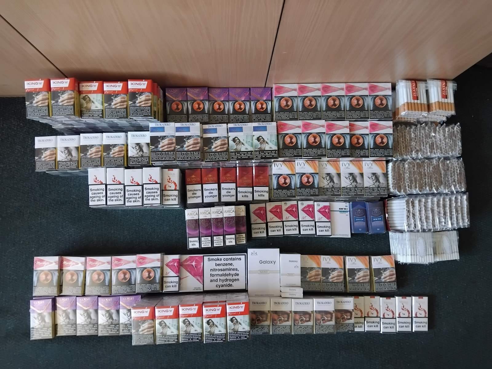  Policija u Nikšiću zaplijenila više od 600 paklica cigareta, podnijete krivične prijave 
