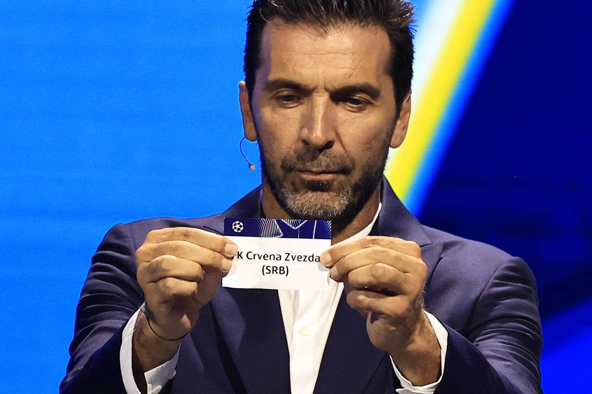  UEFA objavila dva spiska za Zvezdu 