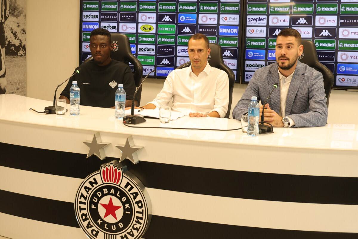 "Znam zašto sam u Partizanu": Baba predstavljen u Humskoj, tvrdi da je uradio istraživanje o klubu 
