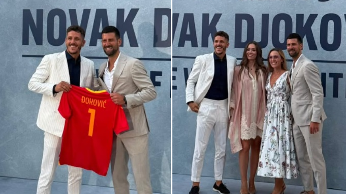  Jovetić se pojavio na Đokovićevoj promociji: Imao je poseban poklon za Novaka 