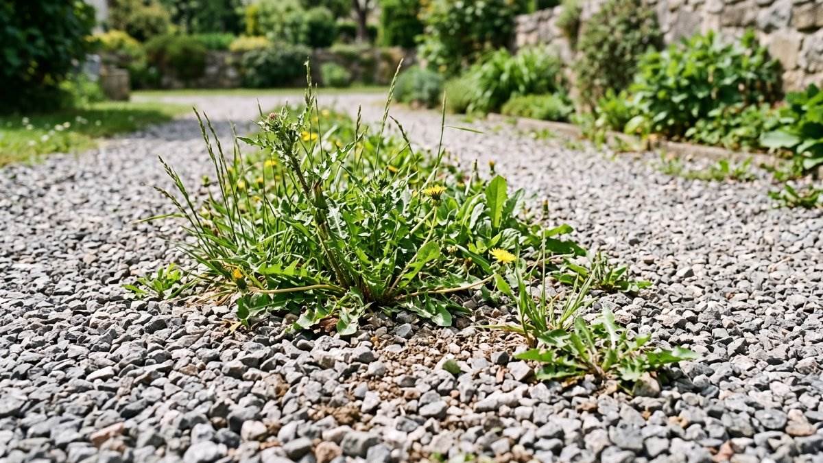 Riješite se korova koji niče iz šljunka: Slavni baštovan ima trik koji ništa ne košta, a uništava ga 