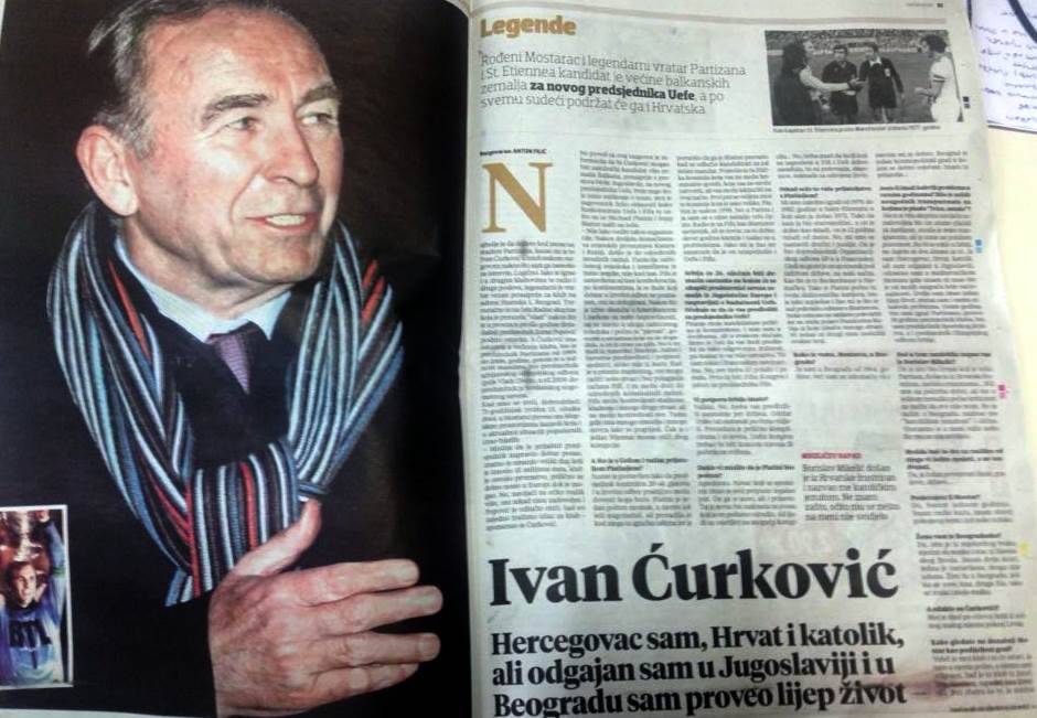  Ćurković: Hrvat sam, katolik, razmišljam o UEFA! 