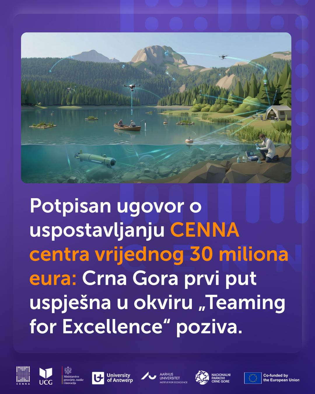  Crna Gora dobija Centar izvrsnosti za napredno čuvanje životne sredine i zaštićenih područja 
