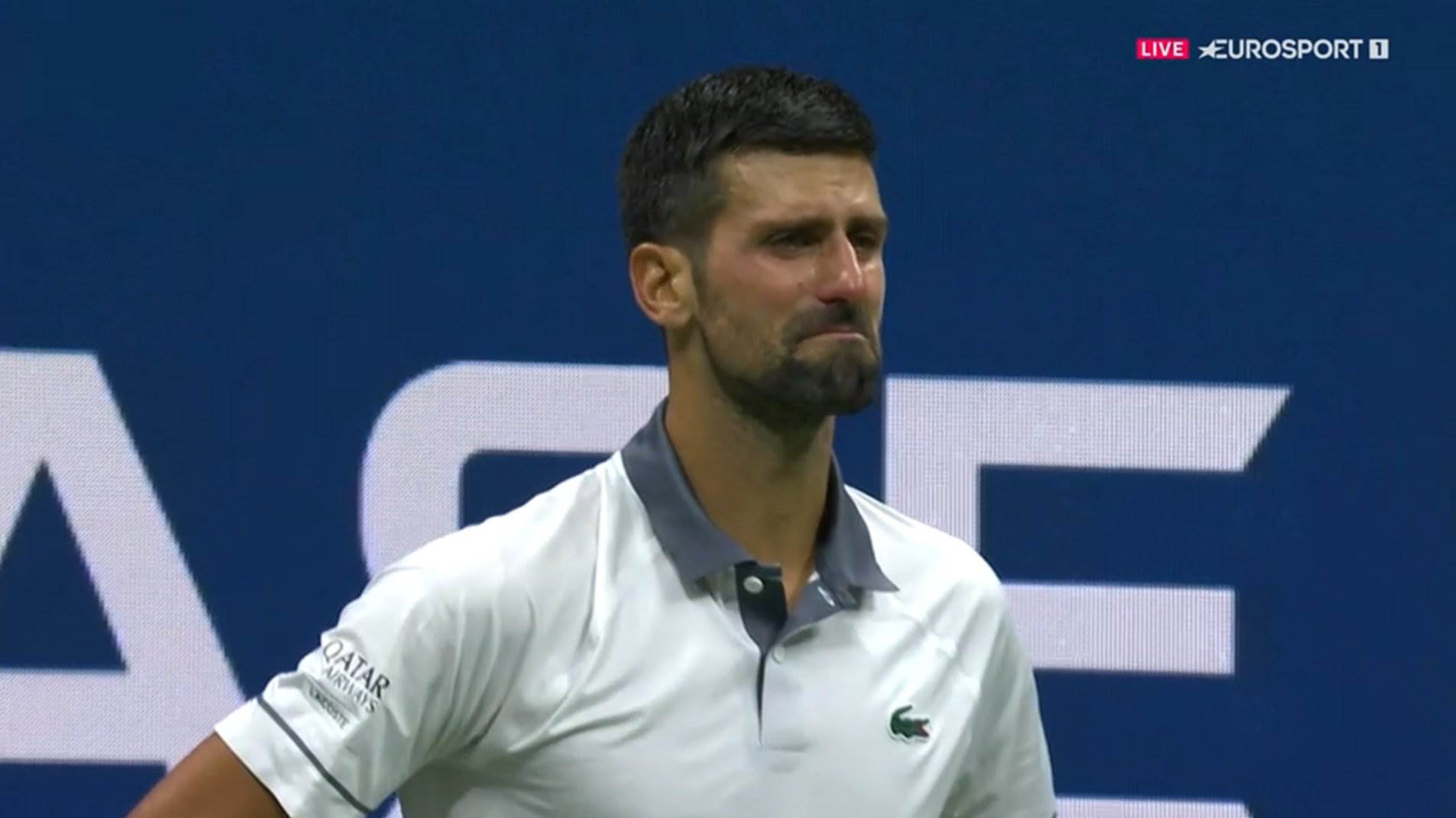  Novak Đoković se slomio na US Openu: Zaplakao je u najtežim trenucima meča 