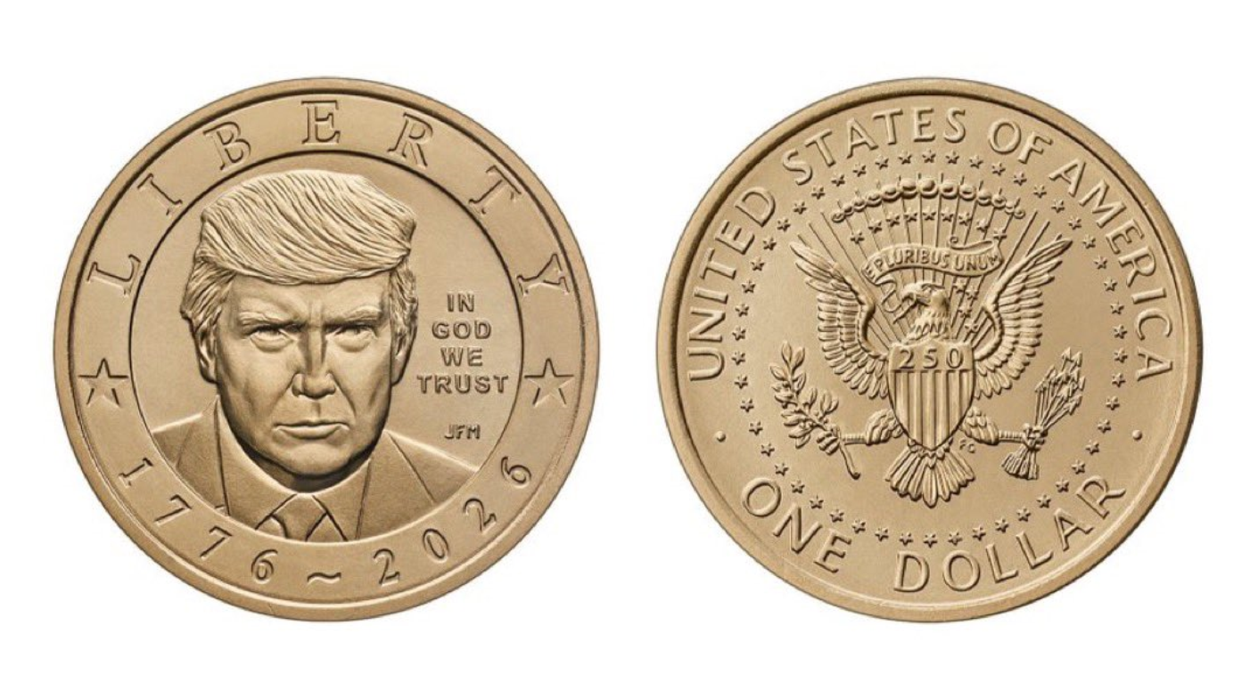 donald tramp kovanica 