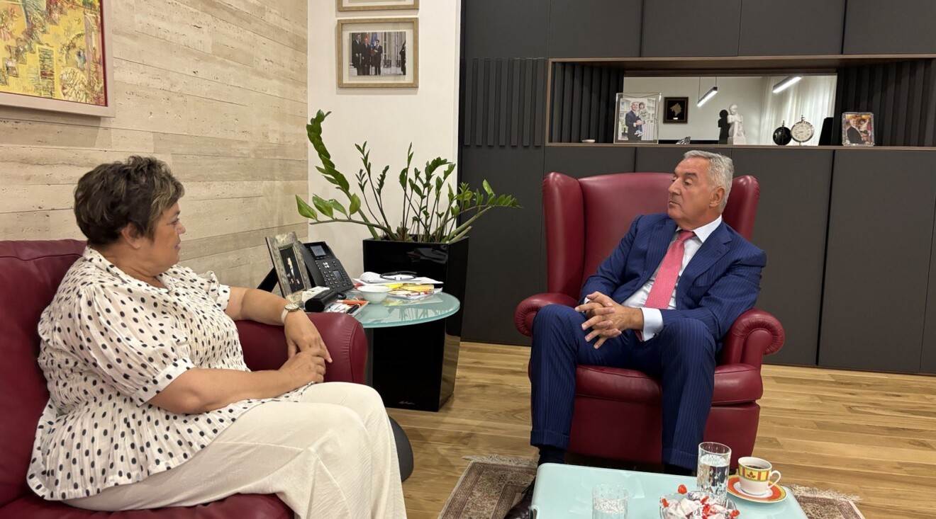  Đukanović zahvalio češkoj ambasadorki 