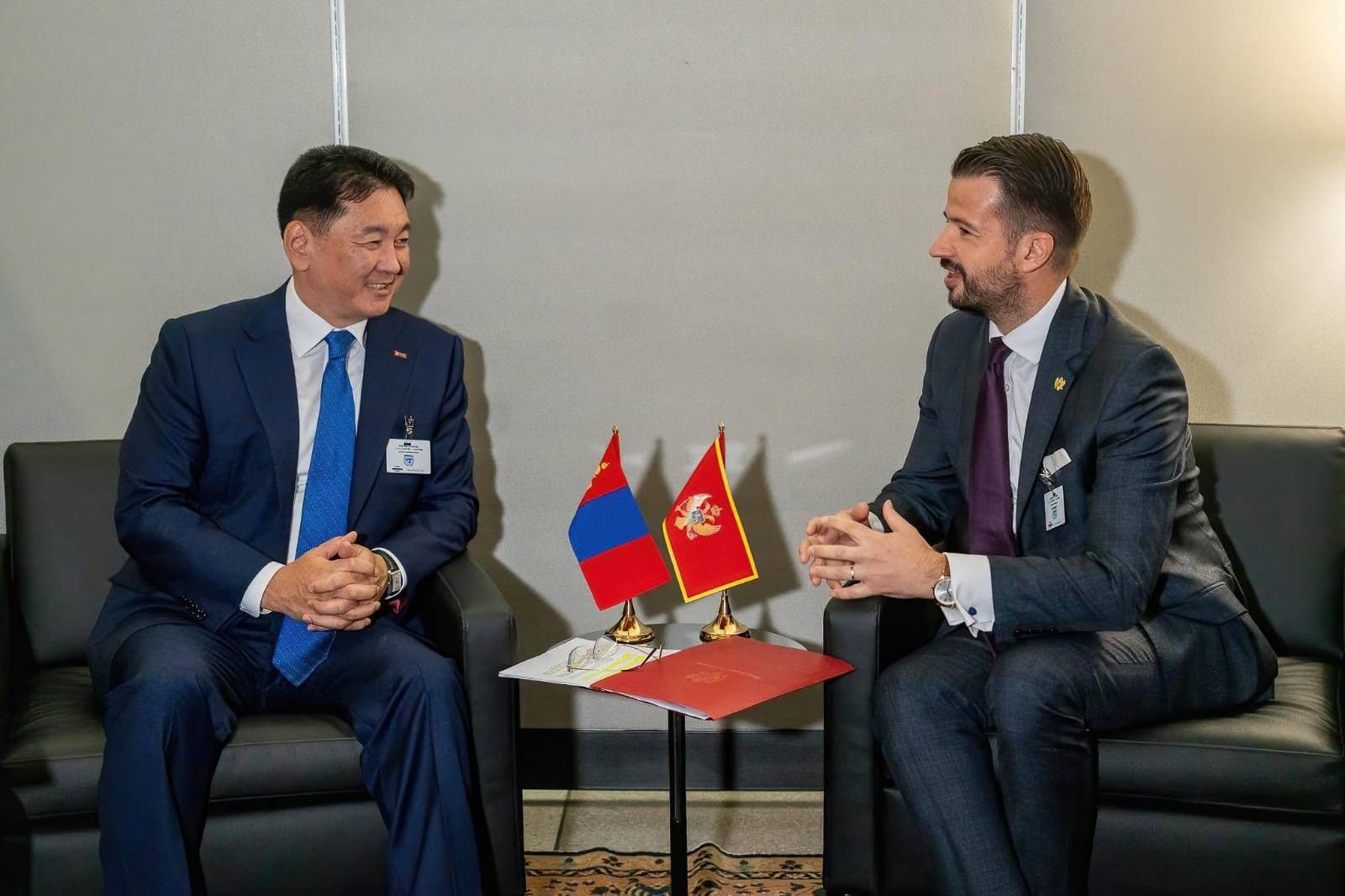  Milatović u prvoj državnoj posjeti Mongoliji 