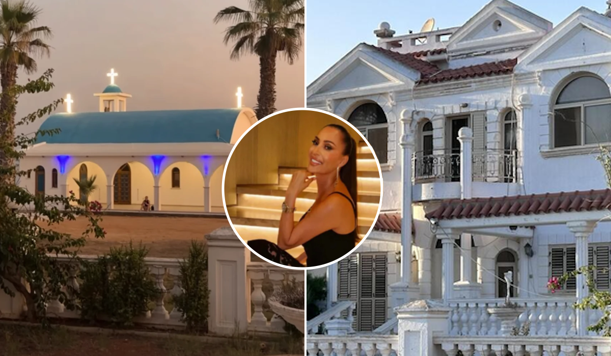  Ceca objavila snimak iz dvorišta na Kipru: Ispred kuće kapela, a na njoj krstovi koji svijetle  