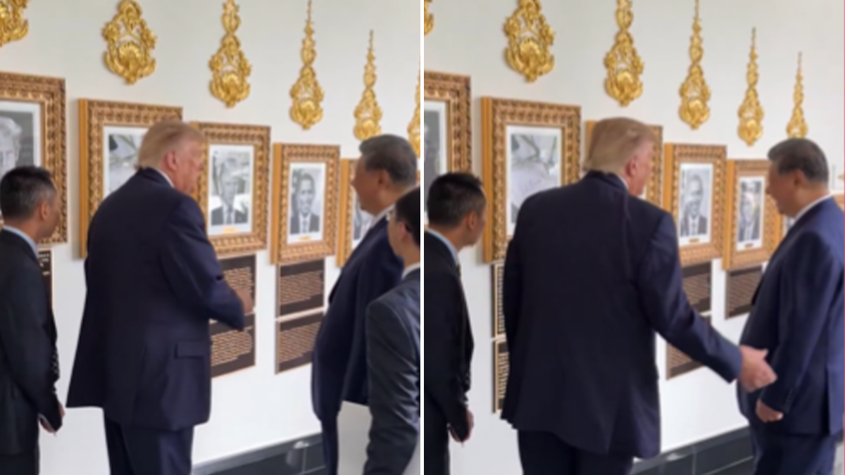  Si Đinping se grohotom nasmijao pred kamerama: Tramp mu pokazao Bajdena u Bijeloj kući, snimak zapal 