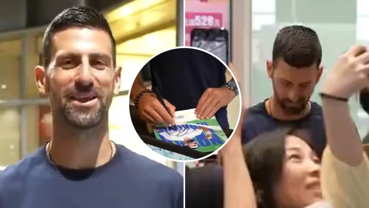  Novak Đoković je stigao u Peking i naravno oduševio navijače u Kini 