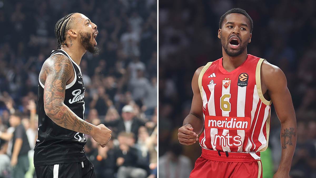  Partizan dominira, Zvezda sve zbunila 