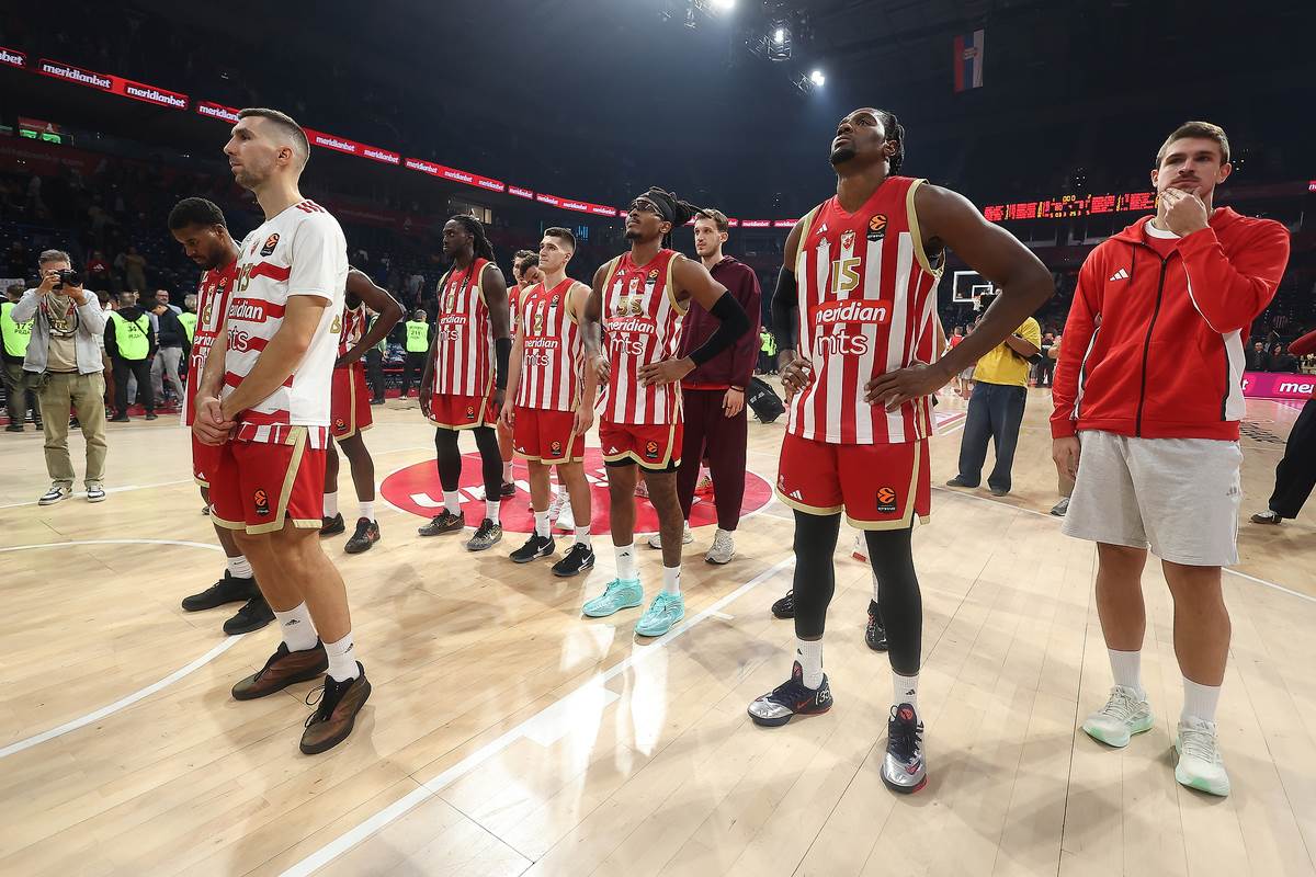  Crvena zvezda je po ovome druga u Evroligi: Ispred je samo Željko Obradović 