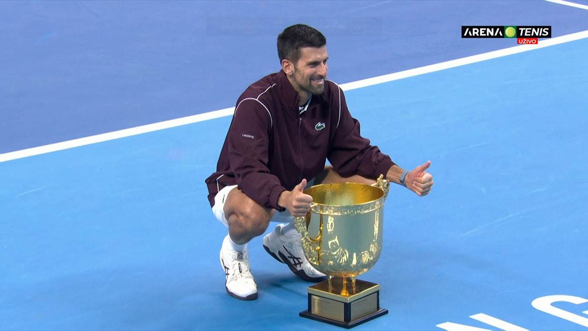  Novak Đoković osvojio je svoju 102. titulu u Pekingu 