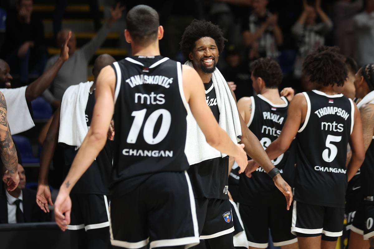  Partizan se zagrijavao za Panatinaikos 