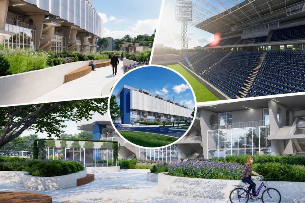  Evo kako će da izgleda nova Istočna tribina stadiona pod Goricom 