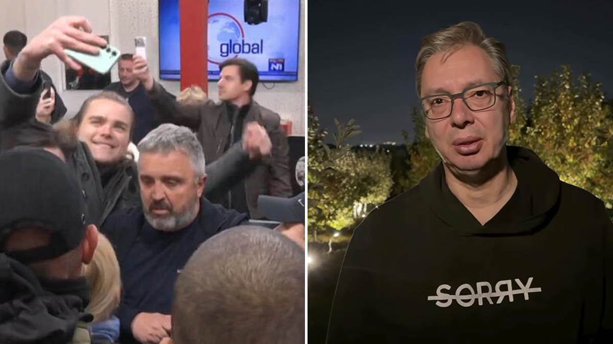  Vučić se oglasio o upadu u zgradu 'Informera' 