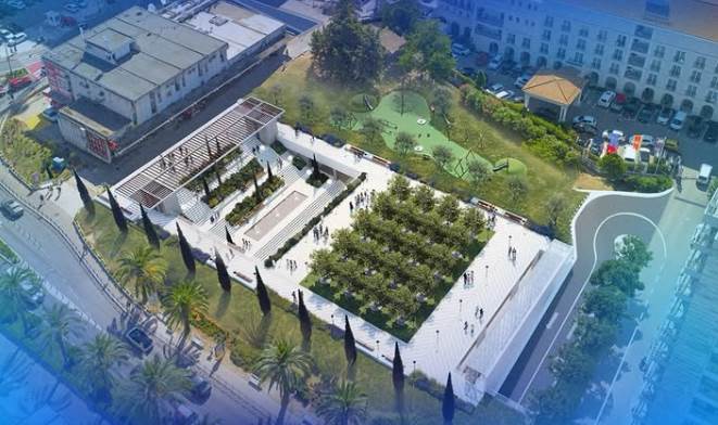  Central Park Budva: Novi gradski park, trg i podzemna garaža u blizini TQ Plaze 
