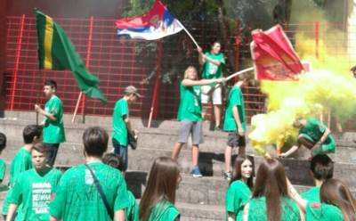  I alaj barjak na proslavi male mature u Beogradu!  