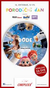  Porodični dan Rode u bioskopu Cineplexx! 