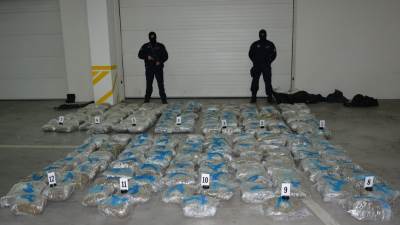  Zaplijenjen skank namijenjen Zapadnoj Evropi FOTO 