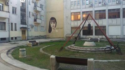  Mural u Podgorici u sjećanje na Kseniju FOTO 