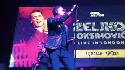 London pevao sa Željkom Joksimovićem! (FOTO) 