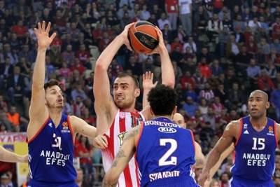  Olimpijakos poveo, Milutinov najbolji! 