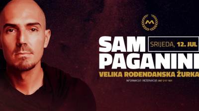  Sam Paganini na rođendanskoj žurci u Maximusu 