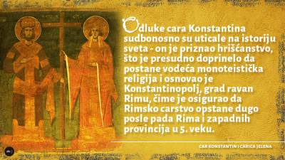  Car Konstantin: Prvi hrišćanin na prestolu 