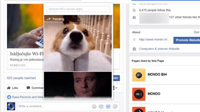  Facebook ubacio GIF-ove u komentare, koristite ih! 