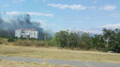  Veliki požar kod Duvanskog kombinata 