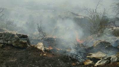  Gori Cvilin, vatra prilazi kućama 