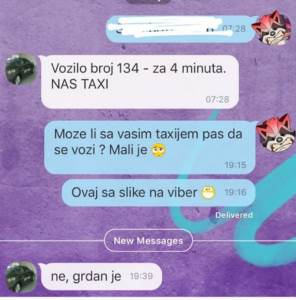 Taxi operater, pas ... Ludilo! 