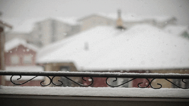  SNIJEG pada u Hrvatskoj, Sloveniji... 