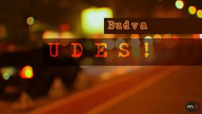  Budva: U udesu povrijeđene dvije osobe 
