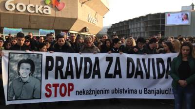  Banjalučani na nogama: Pravda za Davida! 