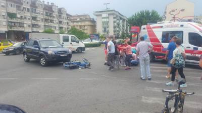  Udes na Starom aerodromu, povrijeđen motociklista! 