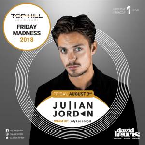  Julian Jordan u Top Hill-u, poklanjamo karte! 