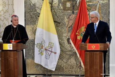  Parolin: Želim da Crna Gora uđe u EU  