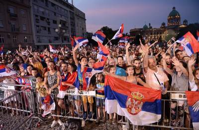  Srbija dočekala zlatne vaterpoliste (FOTO) 