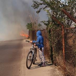  Požar u Podgorici gori auto otpad cetinjski semafori 