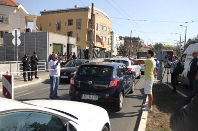  Protest ispred Televizije Pink (FOTO) 